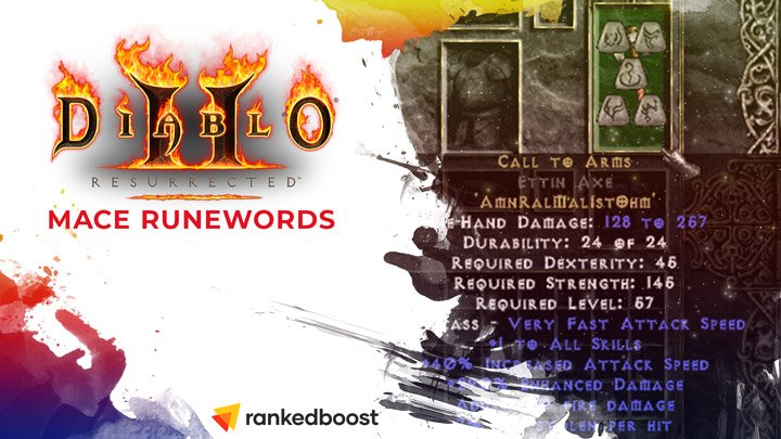 Diablo 2 Mace Runewords All