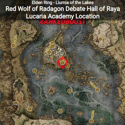 Elden Ring Red Wolf of Radagon Location