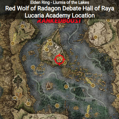 Red Wolf of Radagon Trophy • Elden Ring •