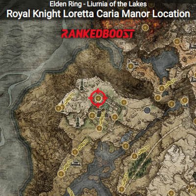 Elden Ring Royal Knight Loretta Location