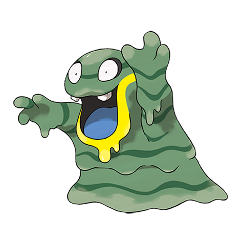 Official artwork of Grimer Alola