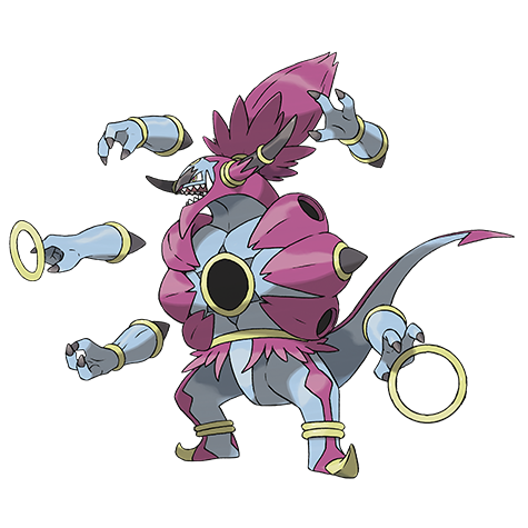Official artwork of Hoopa (Hoopa Unbound)