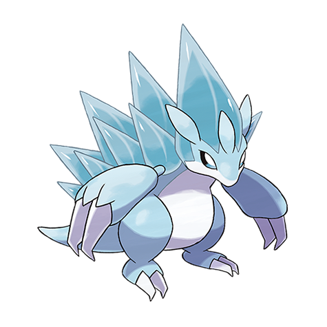 Official artwork of Sandslash (Alolan Sandslash)
