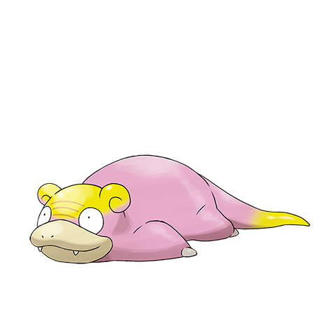 Official artwork of Slowpoke Galar