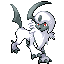 Official artwork of Absol FireRed & LeafGreen
