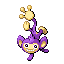 Official artwork of Aipom FireRed & LeafGreen