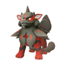 Official artwork of Arcanine Hisui