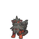 Official artwork of Arcanine Hisui