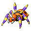 Official artwork of Ariados FireRed & LeafGreen