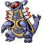 Official artwork of Armaldo FireRed & LeafGreen