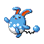 Official artwork of Azumarill FireRed & LeafGreen