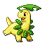 Official artwork of Bayleef FireRed & LeafGreen