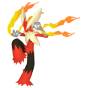 Official artwork of Blaziken (Mega Blaziken)