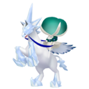 Official artwork of Calyrex (Ice Rider)