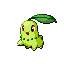 Official artwork of Chikorita FireRed & LeafGreen