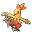 Official artwork of Combusken FireRed & LeafGreen