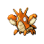 Official artwork of Corphish FireRed & LeafGreen