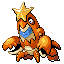 Official artwork of Crawdaunt FireRed & LeafGreen