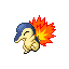 Official artwork of Cyndaquil FireRed & LeafGreen