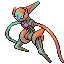 Official artwork of Deoxys (Speed Forme) Emerald