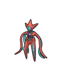 Official artwork of Deoxys (Attack Forme) Scarlet & Violet