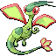 Official artwork of Flygon FireRed & LeafGreen
