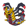 Official artwork of Giratina Origin Black & White