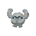 Official artwork of Graveler Alola