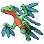 Official artwork of Grovyle FireRed & LeafGreen
