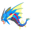 Official artwork of Gyarados (Mega Gyarados)