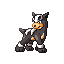 Official artwork of Houndour FireRed & LeafGreen
