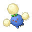 Official artwork of Jumpluff FireRed & LeafGreen