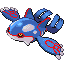Official artwork of Kyogre FireRed & LeafGreen