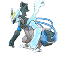 Official artwork of Kyurem (Black Kyurem) Omega Ruby & Alpha Sapphire