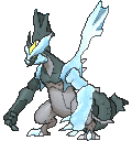 Official artwork of Kyurem (Black Kyurem) X & Y