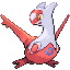 Official artwork of Latias FireRed & LeafGreen