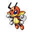 Official artwork of Ledian FireRed & LeafGreen