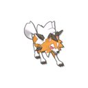 Official artwork of Lycanroc Dusk
