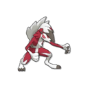 Official artwork of Lycanroc Midnight
