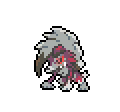 Official artwork of Lycanroc Midnight