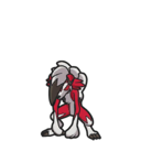 Official artwork of Lycanroc Midnight