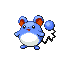 Official artwork of Marill FireRed & LeafGreen
