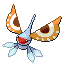 Official artwork of Masquerain FireRed & LeafGreen