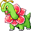 Official artwork of Meganium FireRed & LeafGreen