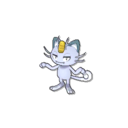 Official artwork of Meowth Alola
