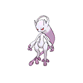 Official artwork of Mewtwo Mega Y Omega Ruby & Alpha Sapphire
