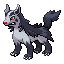 Official artwork of Mightyena FireRed & LeafGreen