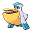 Official artwork of Pelipper FireRed & LeafGreen
