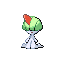 Official artwork of Ralts FireRed & LeafGreen