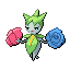 Official artwork of Roselia FireRed & LeafGreen